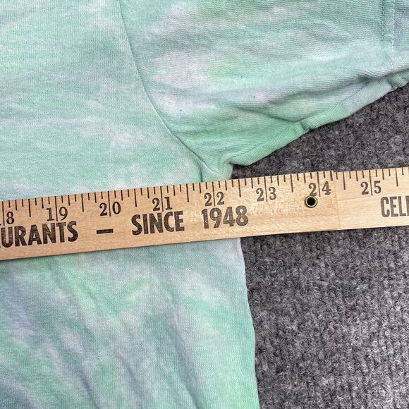 Mountain Dew Baja Blast Tie Dye Shirt Men’s Large Green Promo Tee Advertisement - Picture 4 of 7